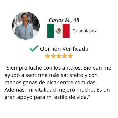 Carlos opinión Biolean